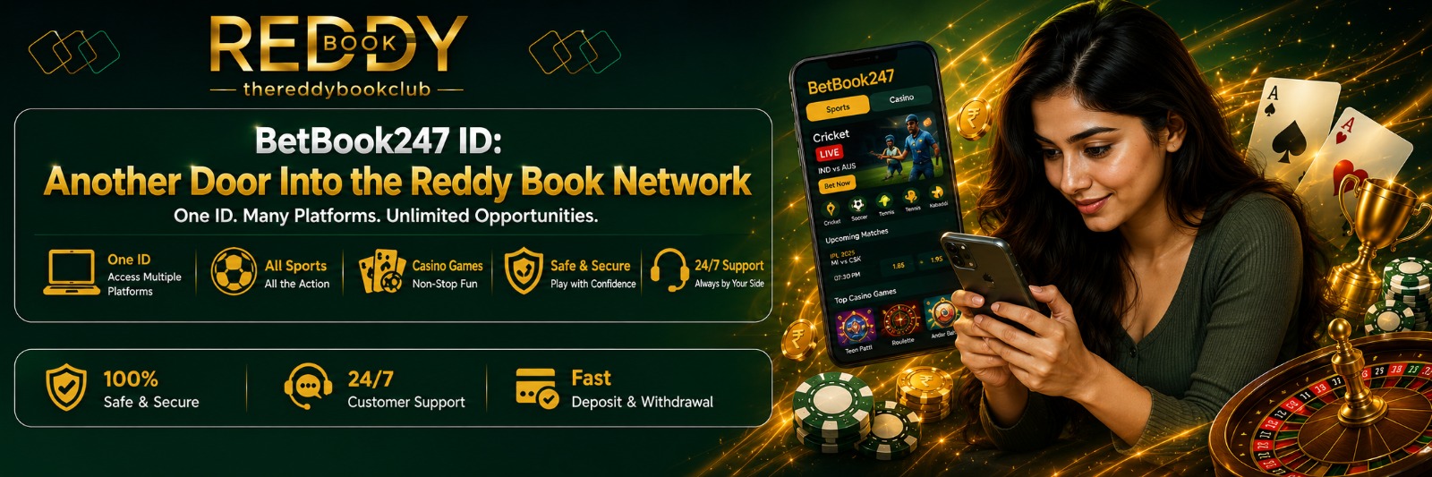 Betbook247 Id on Reddybook