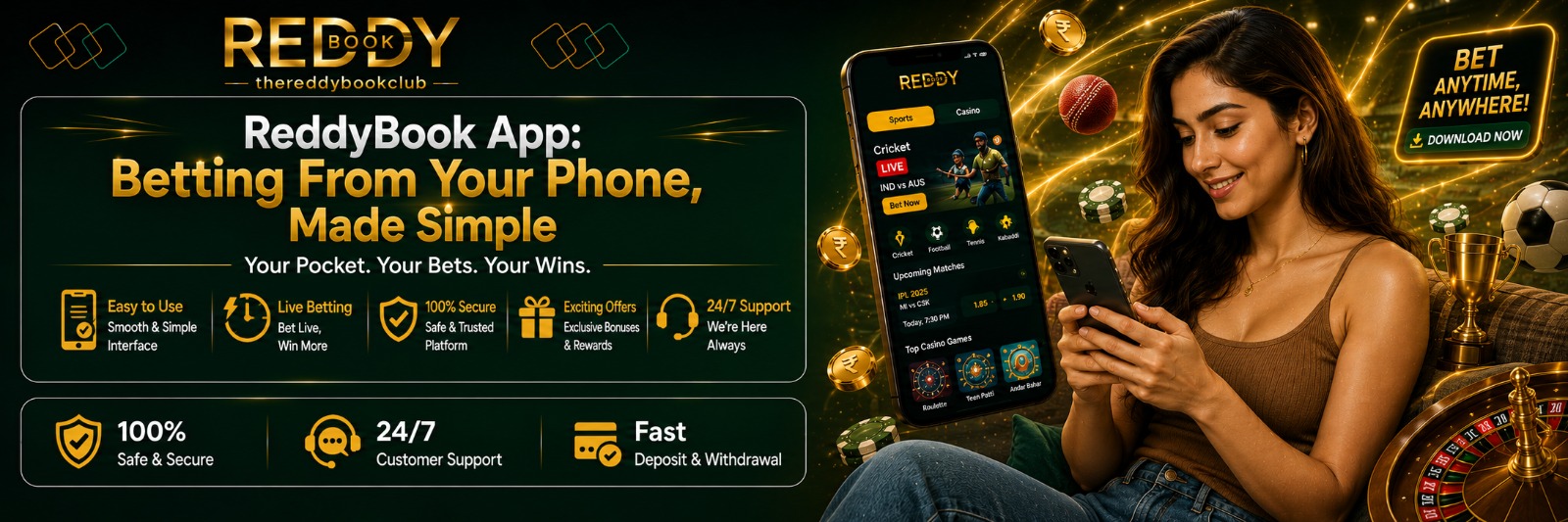 Reddybook App