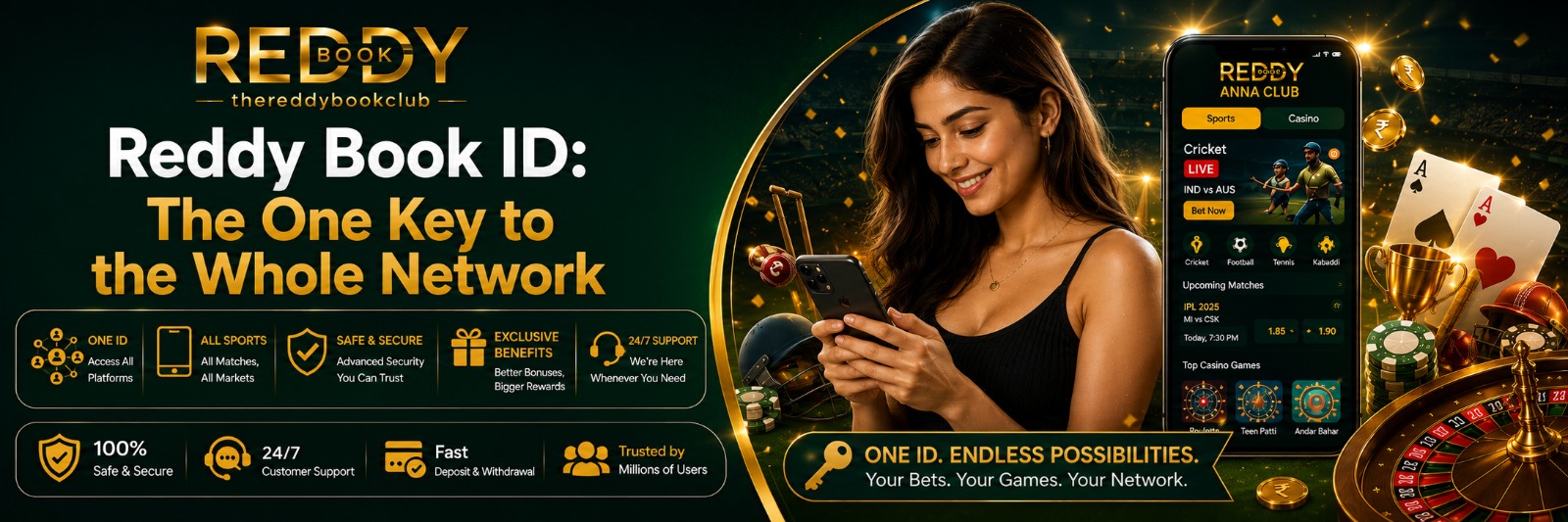 Reddybook Id