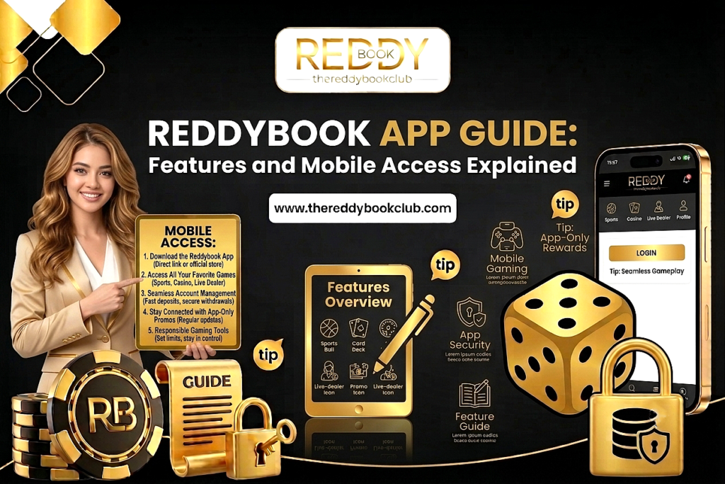 Reddybook App guide explaining mobile access, key features, user experience, secure access, and important details for new users.