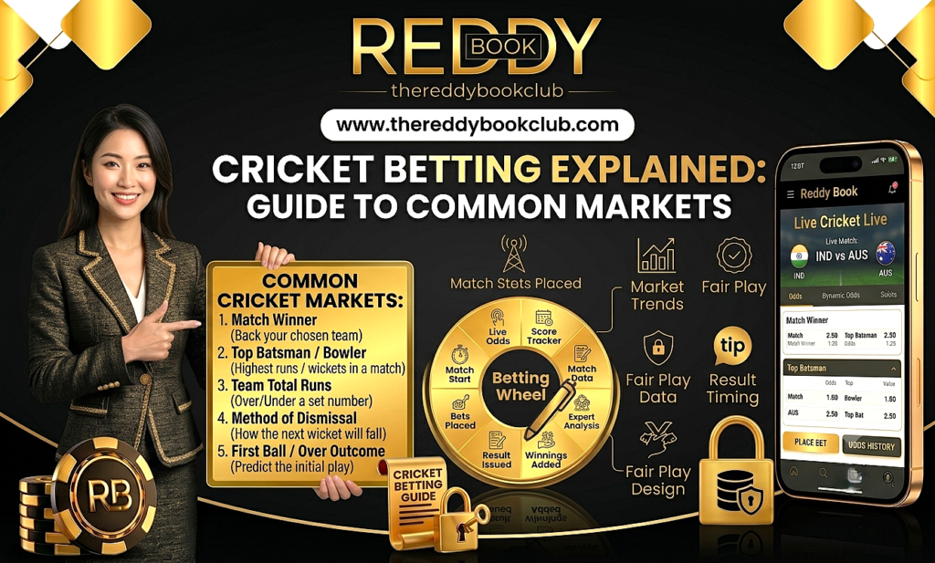 Cricket betting explained with a beginner-friendly overview of common markets, cricket terminology, match insights, and responsible understanding.