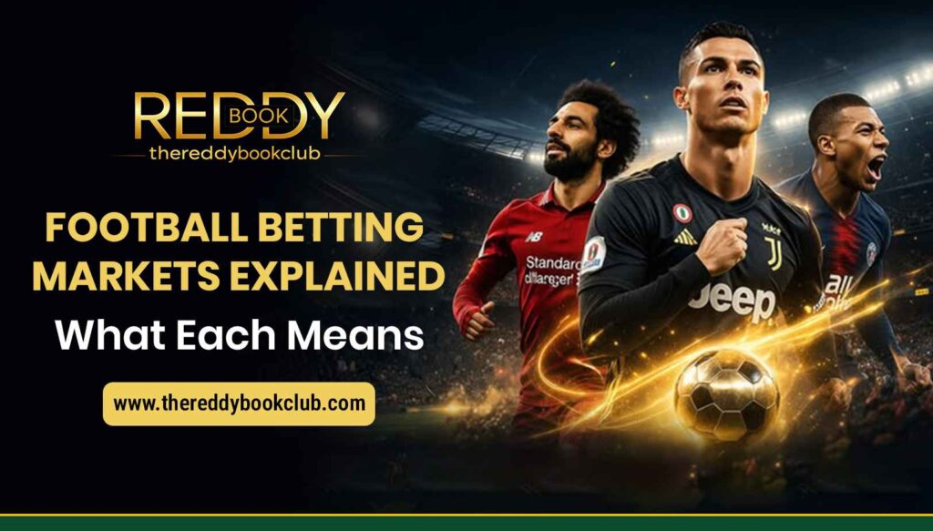 Football betting markets explained with a beginner-friendly overview of match result, handicap, totals, both teams to score, and common market types.