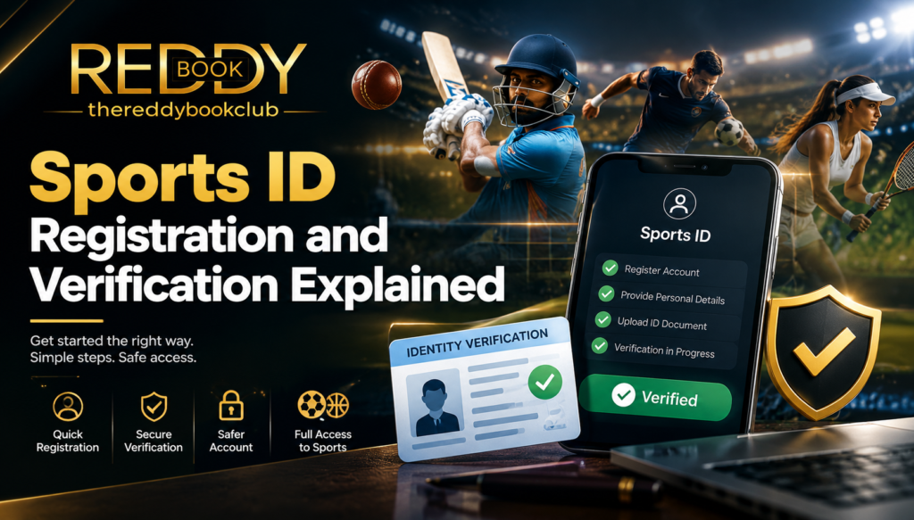 Sports ID registration and verification explained with an overview of account requirements, identity checks, verification steps, privacy, and security.